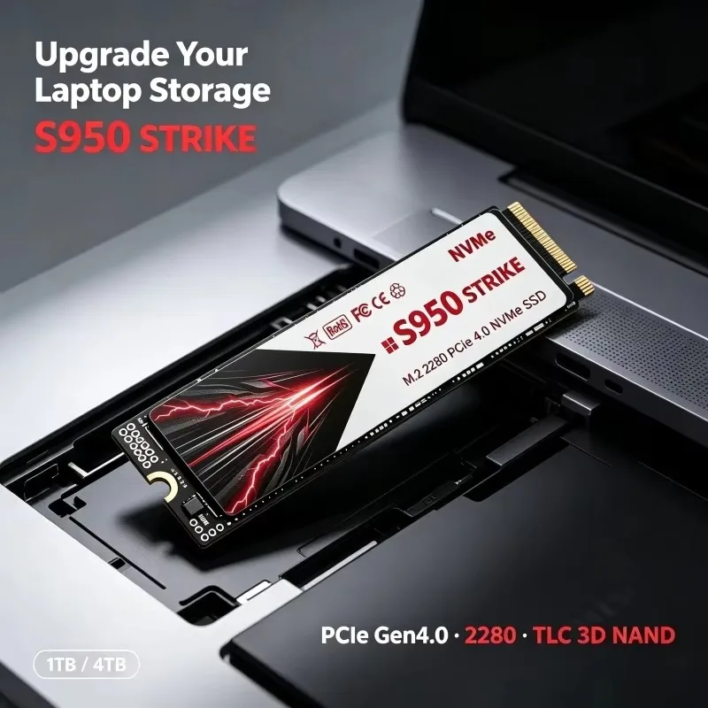 Originele S950 500GB/1TB/2TB/4 - M.2 Nvme 4Tb Pcie 4.0 Ssd recensie en prijs