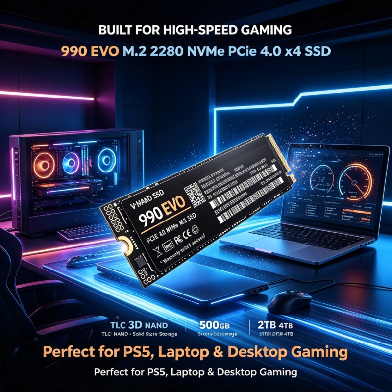 990 EVO Gaming M.2 NVMe SSD PC - M.2 Nvme 4Tb Pcie 4.0 Ssd recensie en prijs