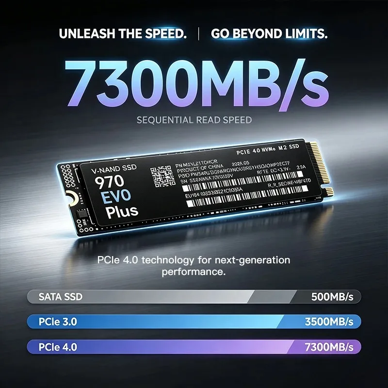 970 EVO Plus High-Speed SSD 73 - M.2 Nvme 4Tb Pcie 4.0 Ssd recensie en prijs